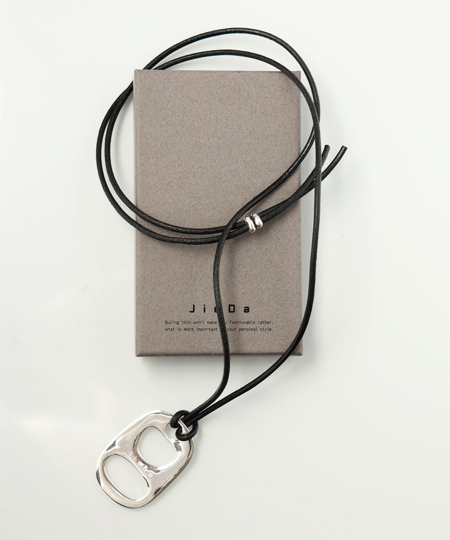 925 SILVER PULL TAB NECKLACE