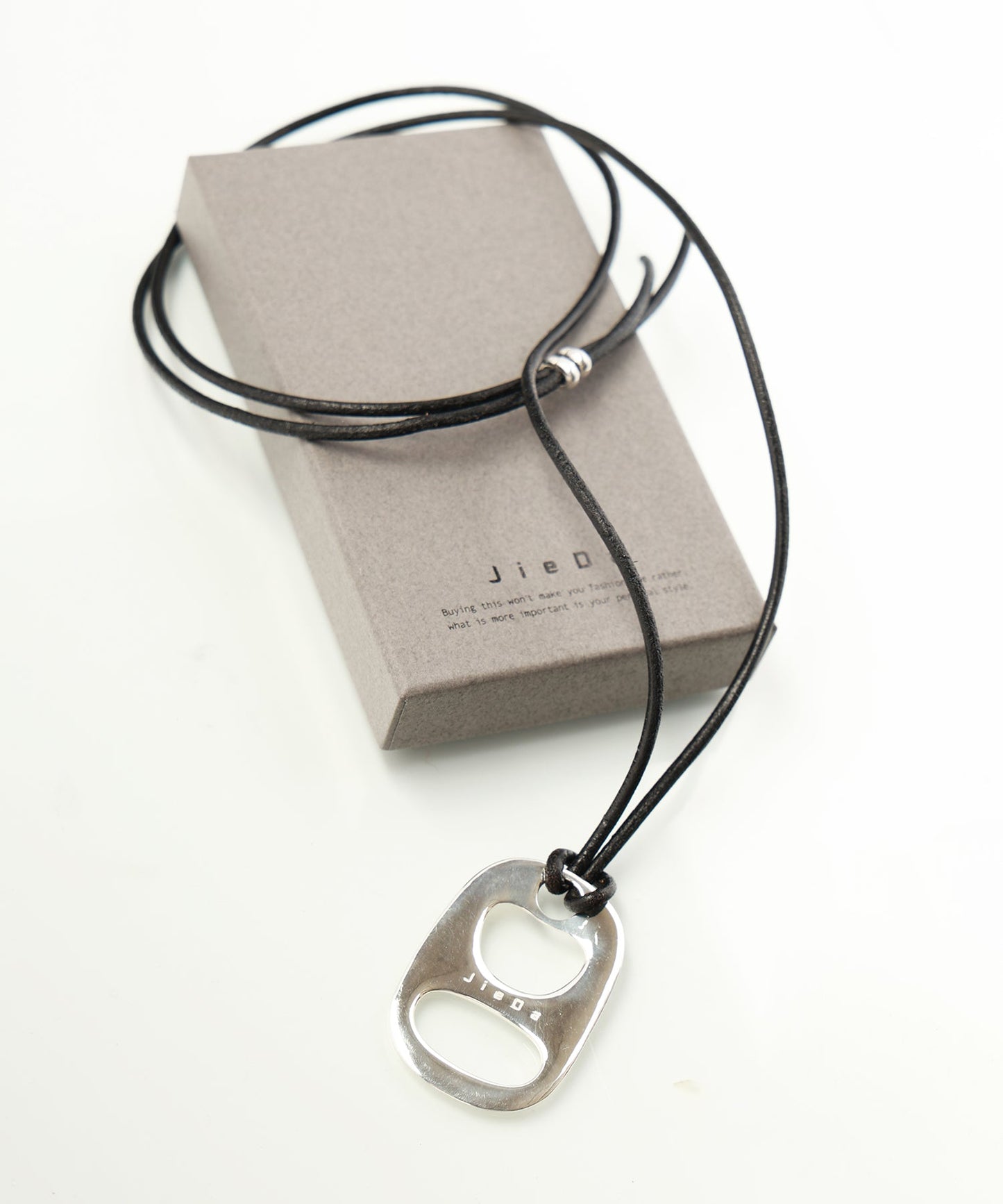 925 SILVER PULL TAB NECKLACE