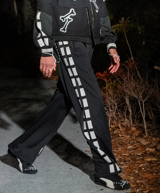 WIDE STITCH TRACK PANTS